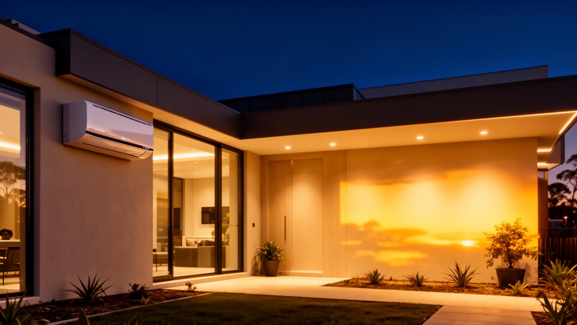 Modern Perth home with premium air conditioning installed by Legacy Air
